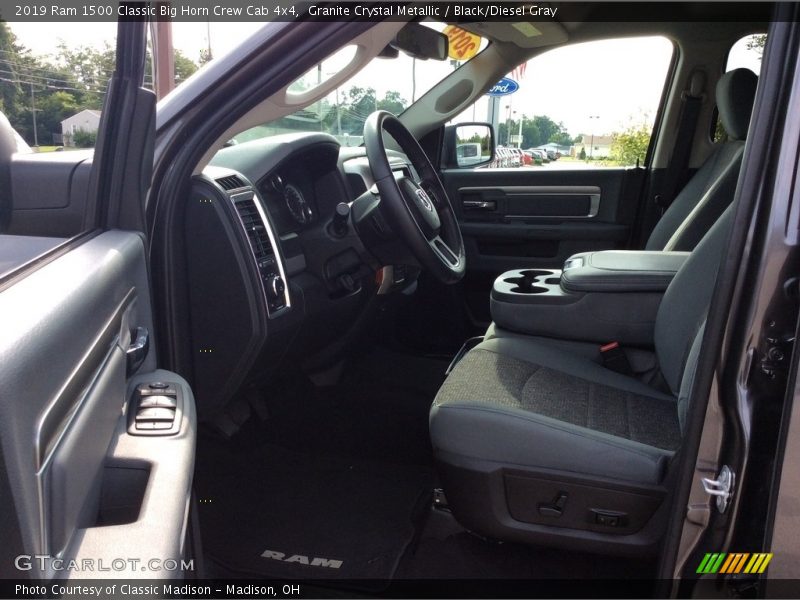 Granite Crystal Metallic / Black/Diesel Gray 2019 Ram 1500 Classic Big Horn Crew Cab 4x4
