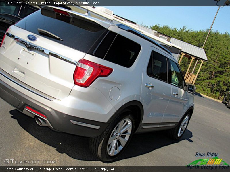 Ingot Silver / Medium Black 2019 Ford Explorer Limited