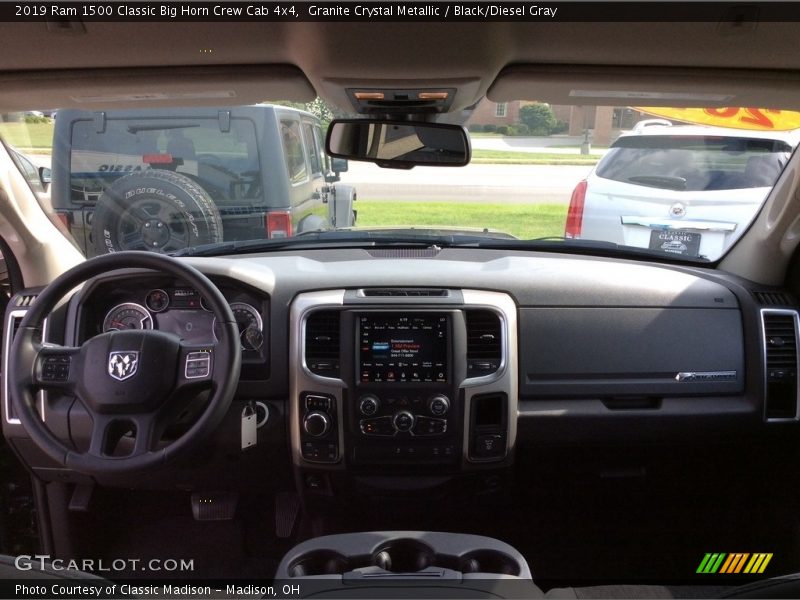 Granite Crystal Metallic / Black/Diesel Gray 2019 Ram 1500 Classic Big Horn Crew Cab 4x4