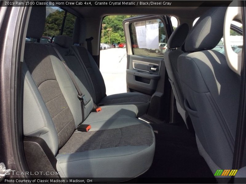 Granite Crystal Metallic / Black/Diesel Gray 2019 Ram 1500 Classic Big Horn Crew Cab 4x4