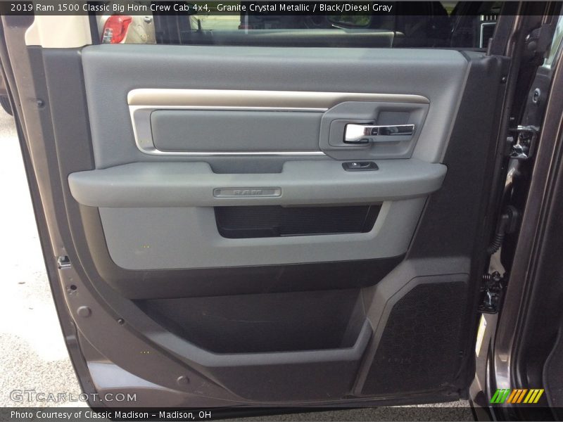 Granite Crystal Metallic / Black/Diesel Gray 2019 Ram 1500 Classic Big Horn Crew Cab 4x4