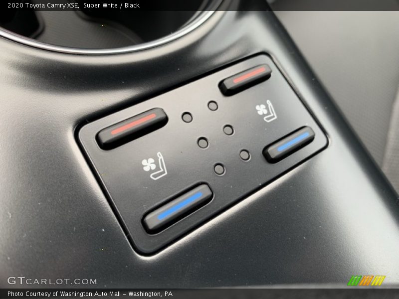 Controls of 2020 Camry XSE