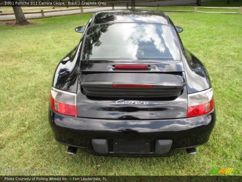 Black / Graphite Grey 2001 Porsche 911 Carrera Coupe
