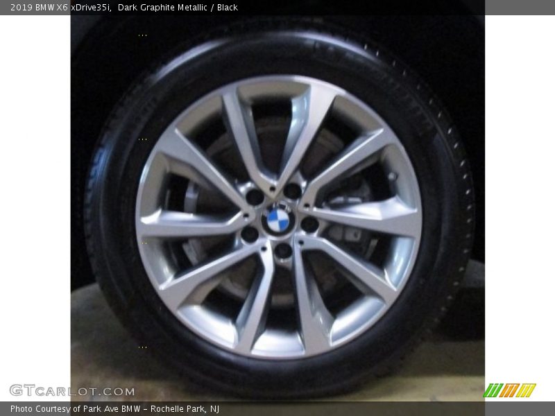 Dark Graphite Metallic / Black 2019 BMW X6 xDrive35i
