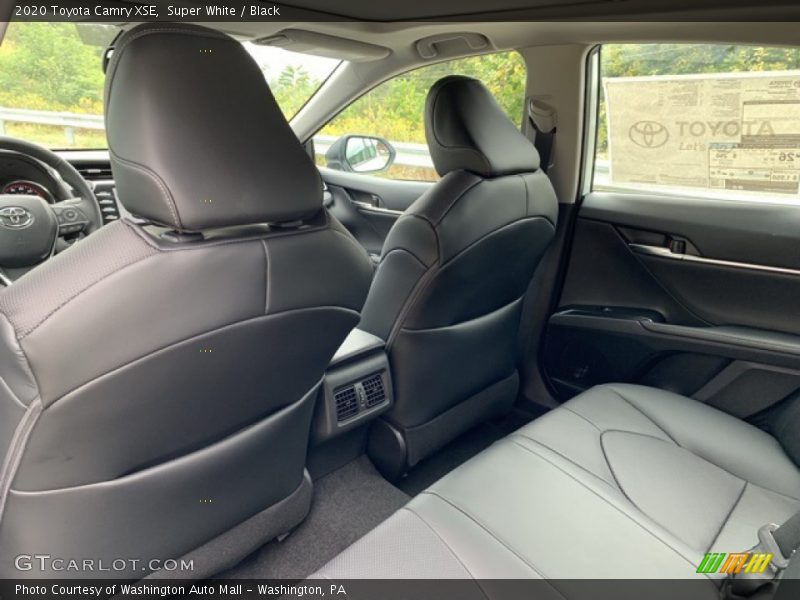 Rear Seat of 2020 Camry XSE