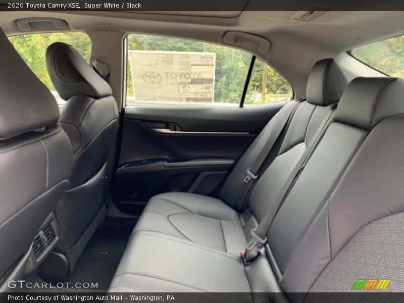 Rear Seat of 2020 Camry XSE
