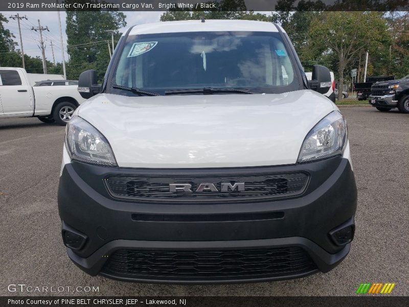 Bright White / Black 2019 Ram ProMaster City Tradesman Cargo Van