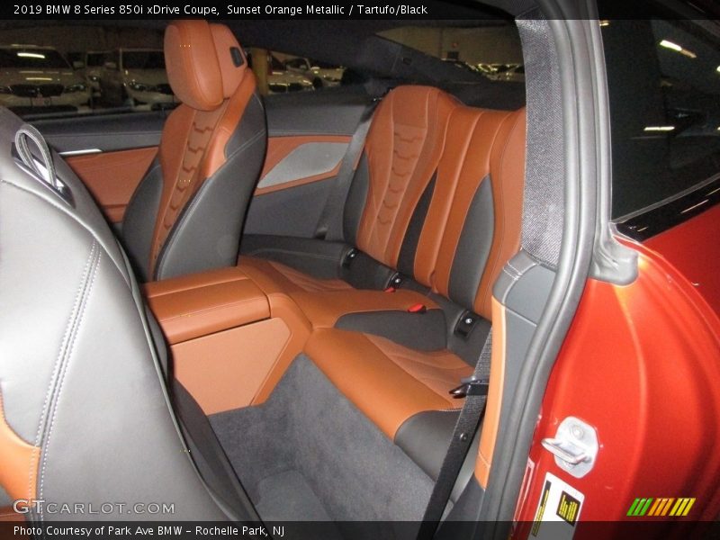 Sunset Orange Metallic / Tartufo/Black 2019 BMW 8 Series 850i xDrive Coupe