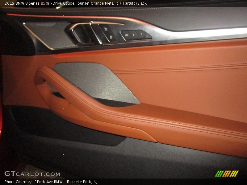 Sunset Orange Metallic / Tartufo/Black 2019 BMW 8 Series 850i xDrive Coupe