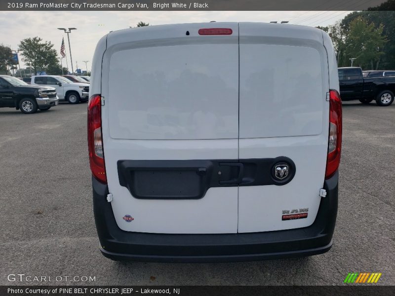 Bright White / Black 2019 Ram ProMaster City Tradesman Cargo Van