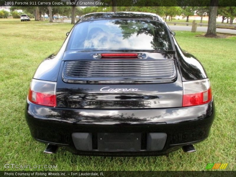 Black / Graphite Grey 2001 Porsche 911 Carrera Coupe