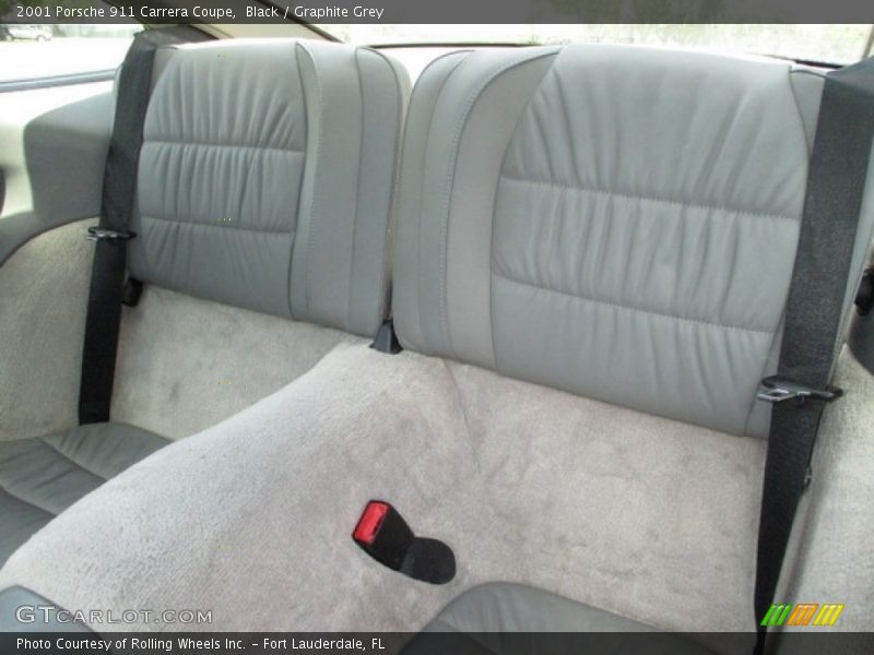 Rear Seat of 2001 911 Carrera Coupe