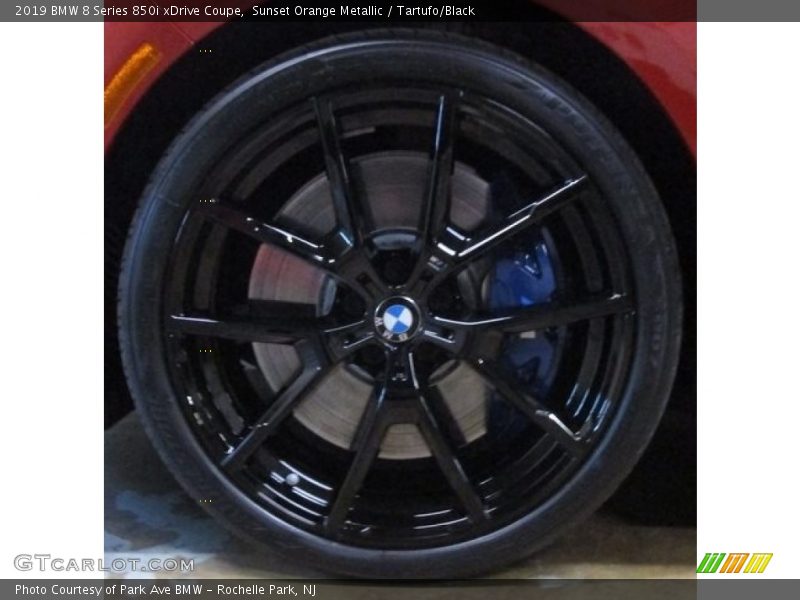 Sunset Orange Metallic / Tartufo/Black 2019 BMW 8 Series 850i xDrive Coupe
