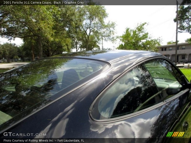 Black / Graphite Grey 2001 Porsche 911 Carrera Coupe