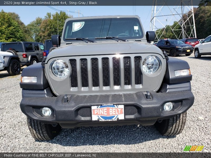 Sting-Gray / Black 2020 Jeep Wrangler Unlimited Sport 4x4