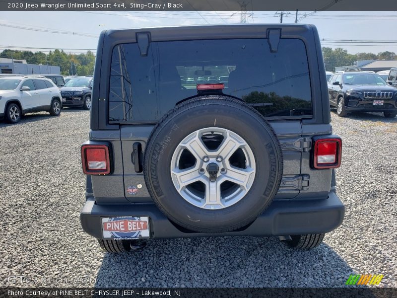 Sting-Gray / Black 2020 Jeep Wrangler Unlimited Sport 4x4