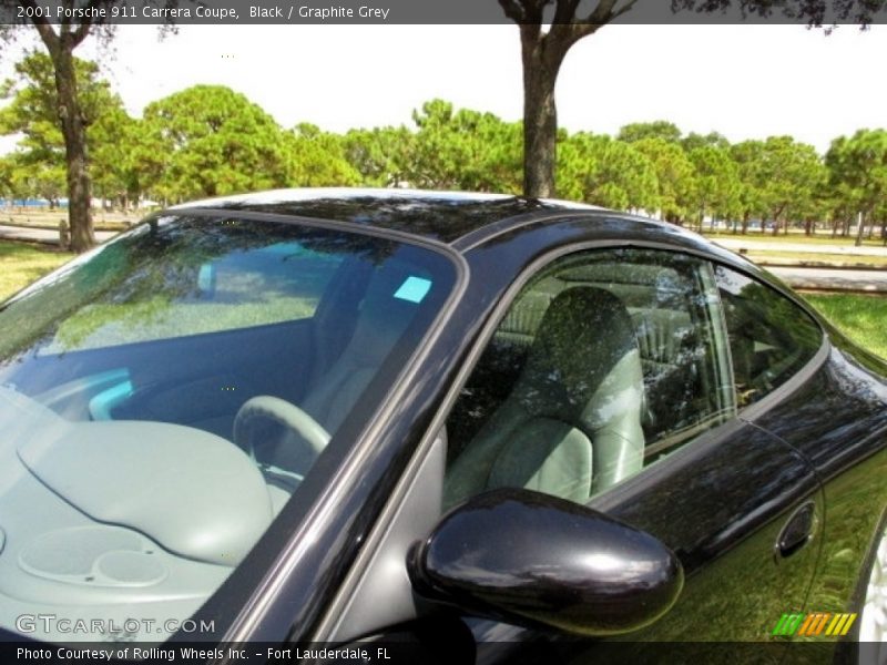 Black / Graphite Grey 2001 Porsche 911 Carrera Coupe