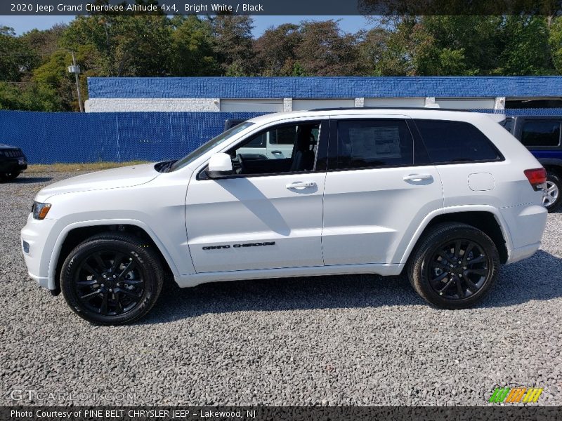 Bright White / Black 2020 Jeep Grand Cherokee Altitude 4x4