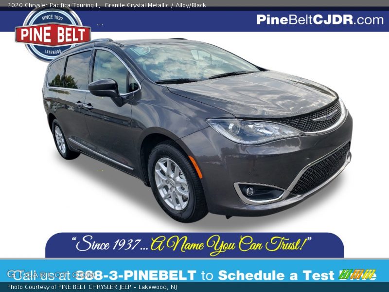 Granite Crystal Metallic / Alloy/Black 2020 Chrysler Pacifica Touring L
