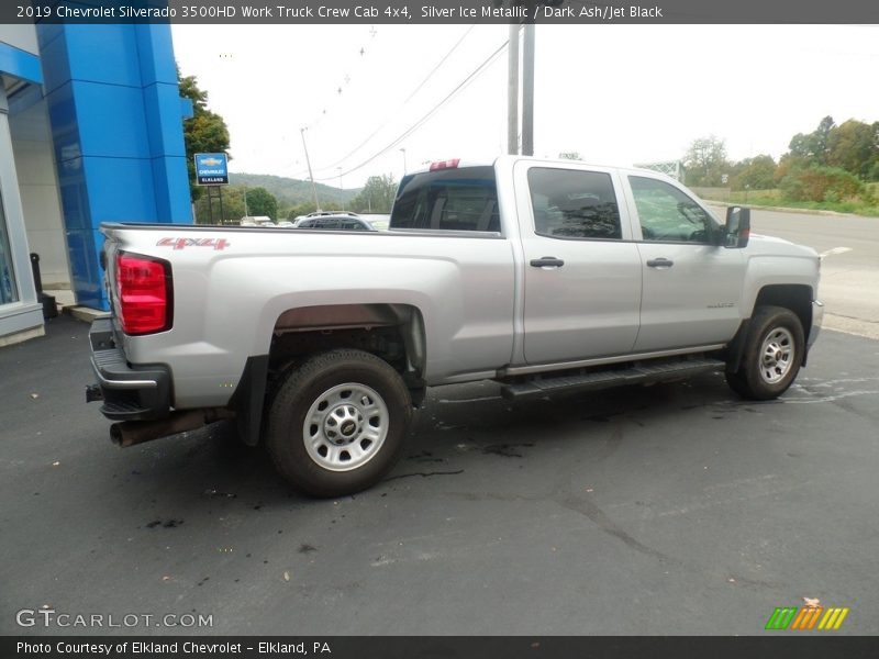 Silver Ice Metallic / Dark Ash/Jet Black 2019 Chevrolet Silverado 3500HD Work Truck Crew Cab 4x4