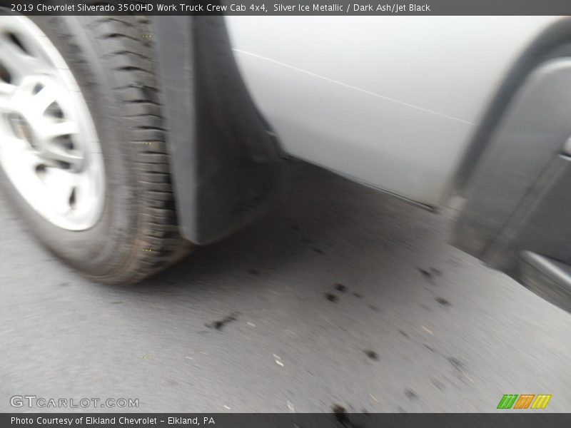 Silver Ice Metallic / Dark Ash/Jet Black 2019 Chevrolet Silverado 3500HD Work Truck Crew Cab 4x4