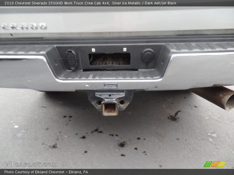 Silver Ice Metallic / Dark Ash/Jet Black 2019 Chevrolet Silverado 3500HD Work Truck Crew Cab 4x4