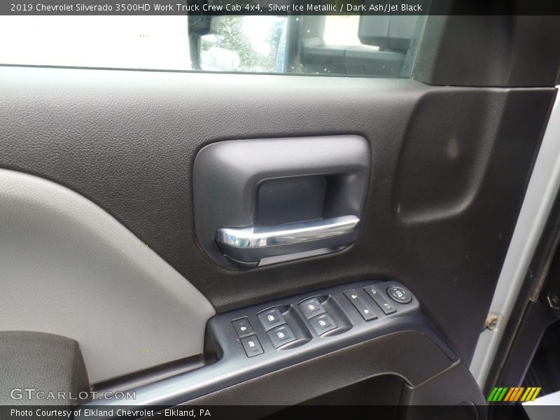 Silver Ice Metallic / Dark Ash/Jet Black 2019 Chevrolet Silverado 3500HD Work Truck Crew Cab 4x4