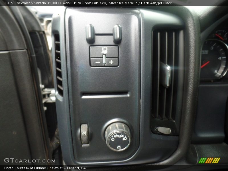 Silver Ice Metallic / Dark Ash/Jet Black 2019 Chevrolet Silverado 3500HD Work Truck Crew Cab 4x4