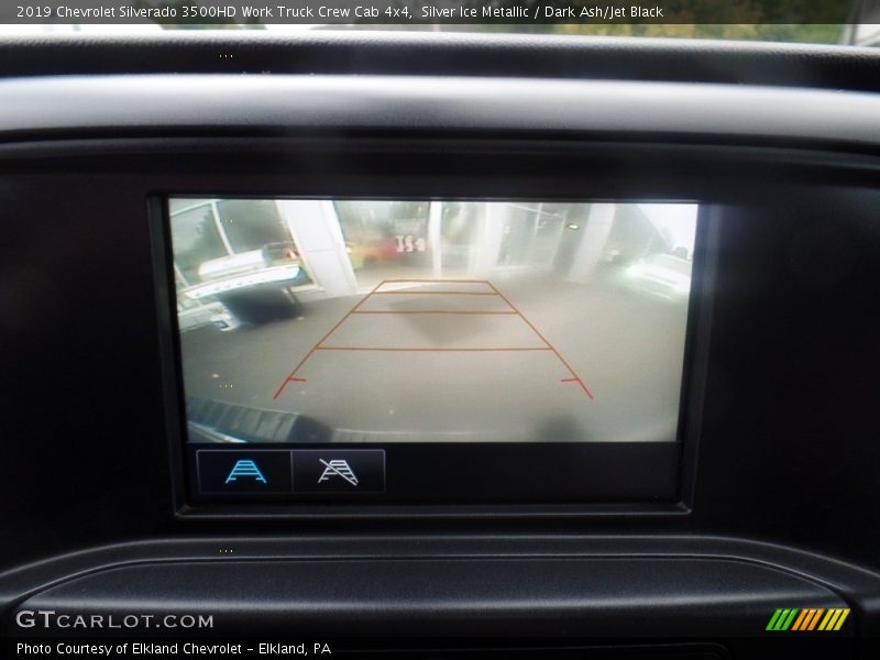 Silver Ice Metallic / Dark Ash/Jet Black 2019 Chevrolet Silverado 3500HD Work Truck Crew Cab 4x4