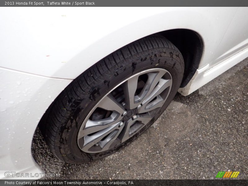 Taffeta White / Sport Black 2013 Honda Fit Sport