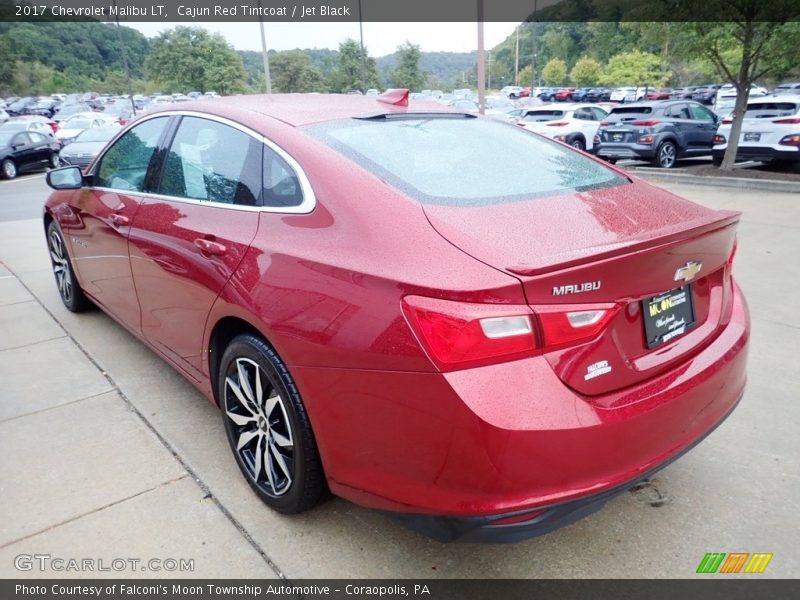 Cajun Red Tintcoat / Jet Black 2017 Chevrolet Malibu LT