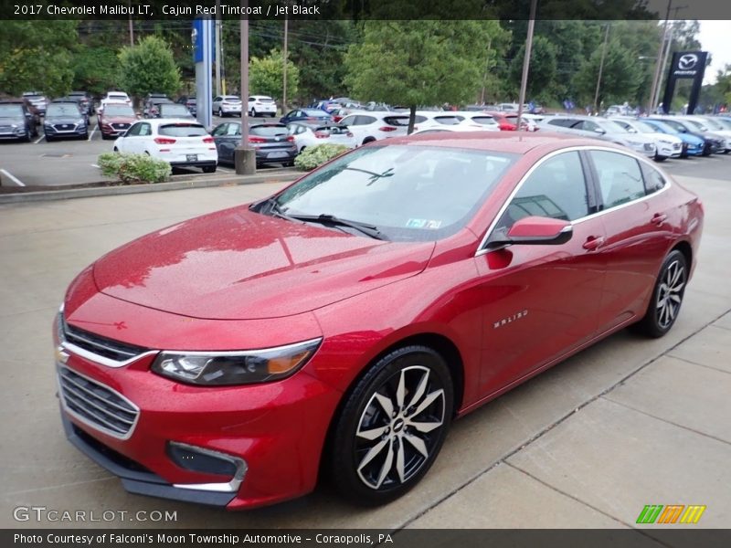 Cajun Red Tintcoat / Jet Black 2017 Chevrolet Malibu LT