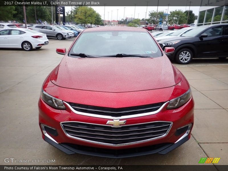 Cajun Red Tintcoat / Jet Black 2017 Chevrolet Malibu LT