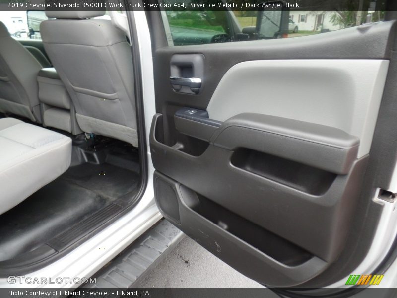 Silver Ice Metallic / Dark Ash/Jet Black 2019 Chevrolet Silverado 3500HD Work Truck Crew Cab 4x4