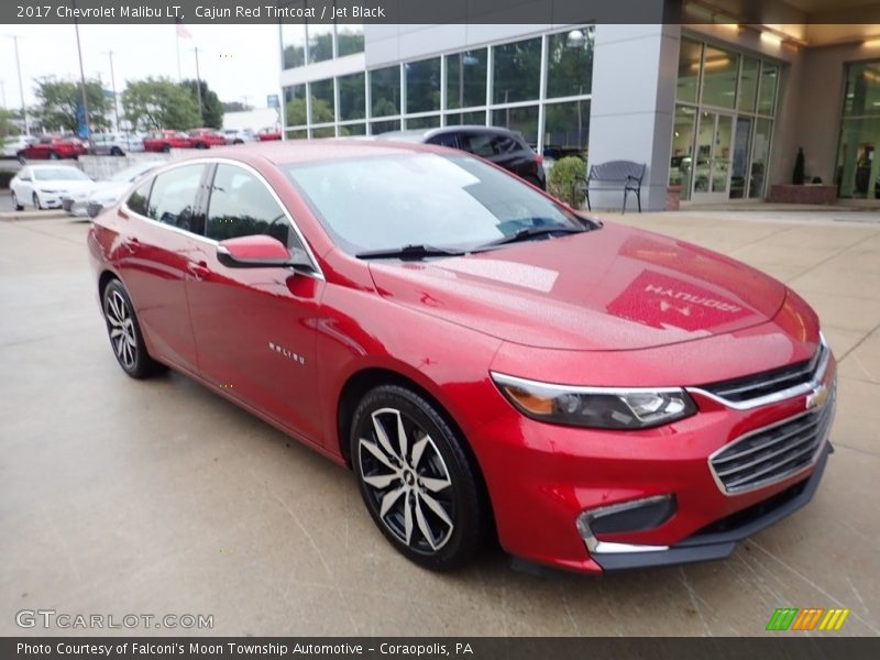 Cajun Red Tintcoat / Jet Black 2017 Chevrolet Malibu LT