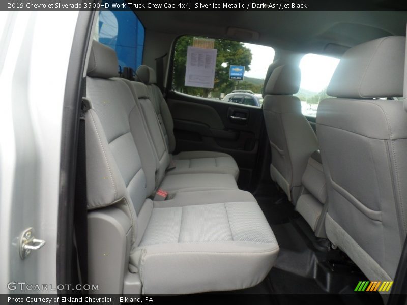 Silver Ice Metallic / Dark Ash/Jet Black 2019 Chevrolet Silverado 3500HD Work Truck Crew Cab 4x4