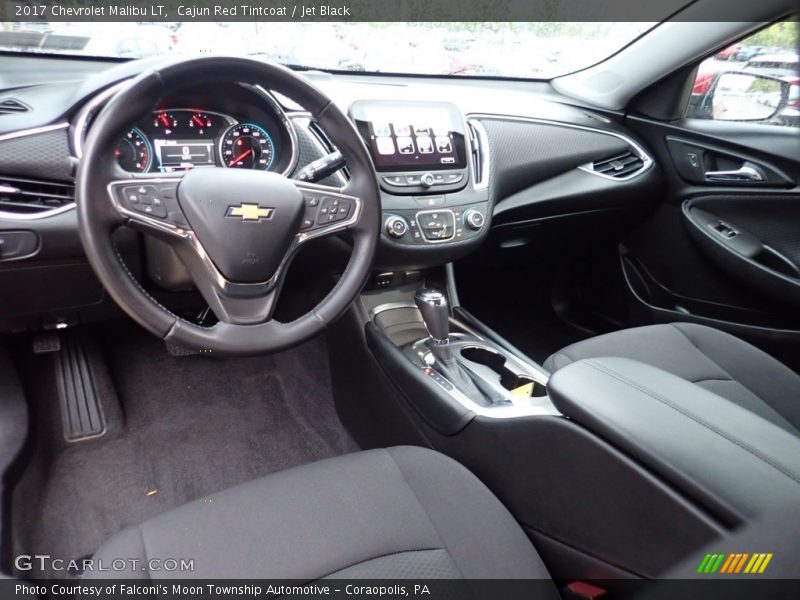 Cajun Red Tintcoat / Jet Black 2017 Chevrolet Malibu LT