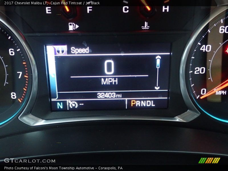 Cajun Red Tintcoat / Jet Black 2017 Chevrolet Malibu LT