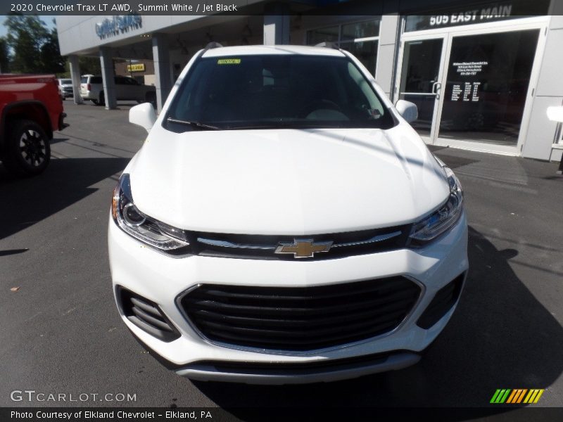 Summit White / Jet Black 2020 Chevrolet Trax LT AWD