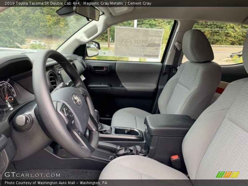 Front Seat of 2019 Tacoma SR Double Cab 4x4