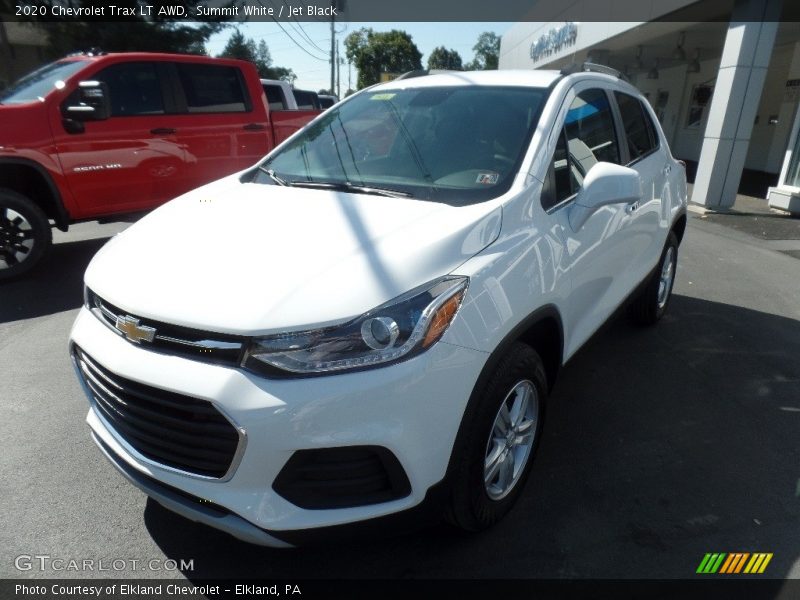 Summit White / Jet Black 2020 Chevrolet Trax LT AWD