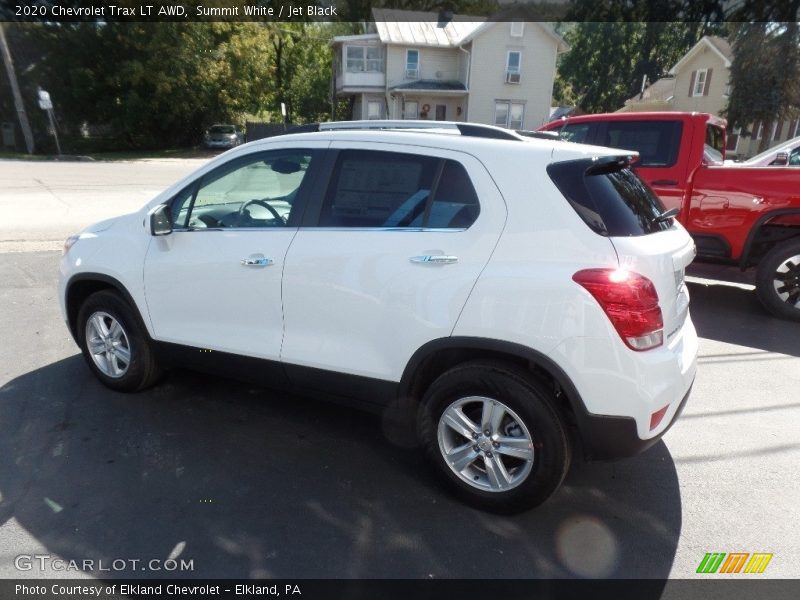 Summit White / Jet Black 2020 Chevrolet Trax LT AWD