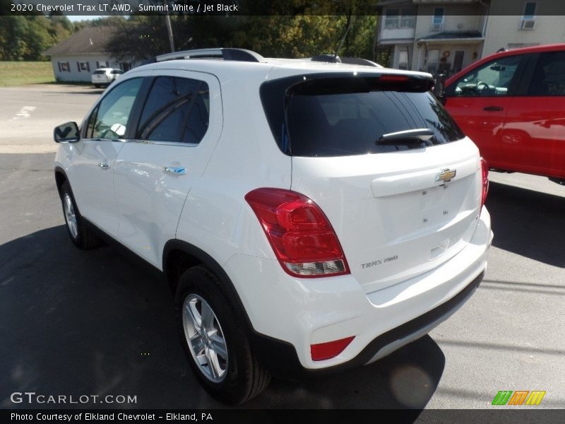 Summit White / Jet Black 2020 Chevrolet Trax LT AWD