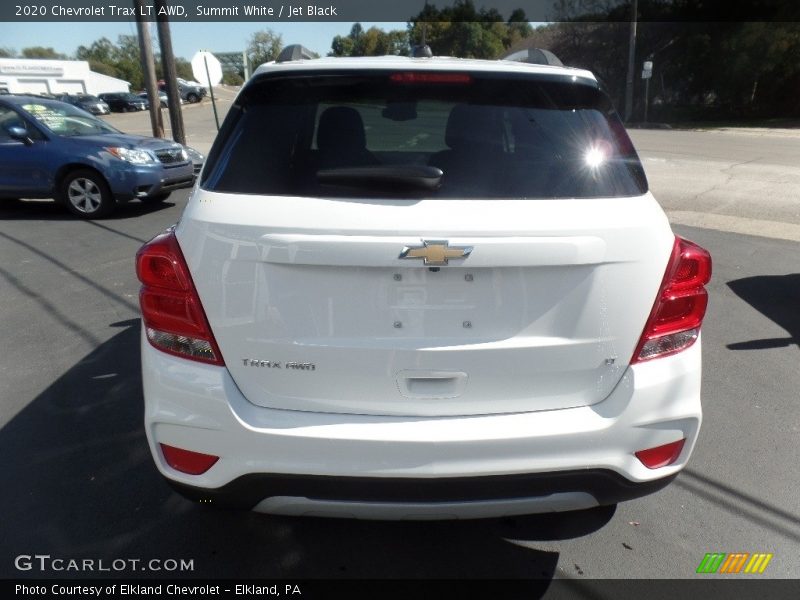 Summit White / Jet Black 2020 Chevrolet Trax LT AWD