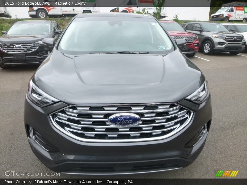 Magnetic / Ebony 2019 Ford Edge SEL AWD