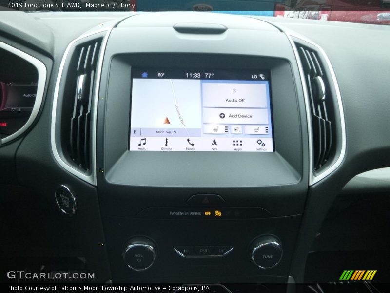 Magnetic / Ebony 2019 Ford Edge SEL AWD