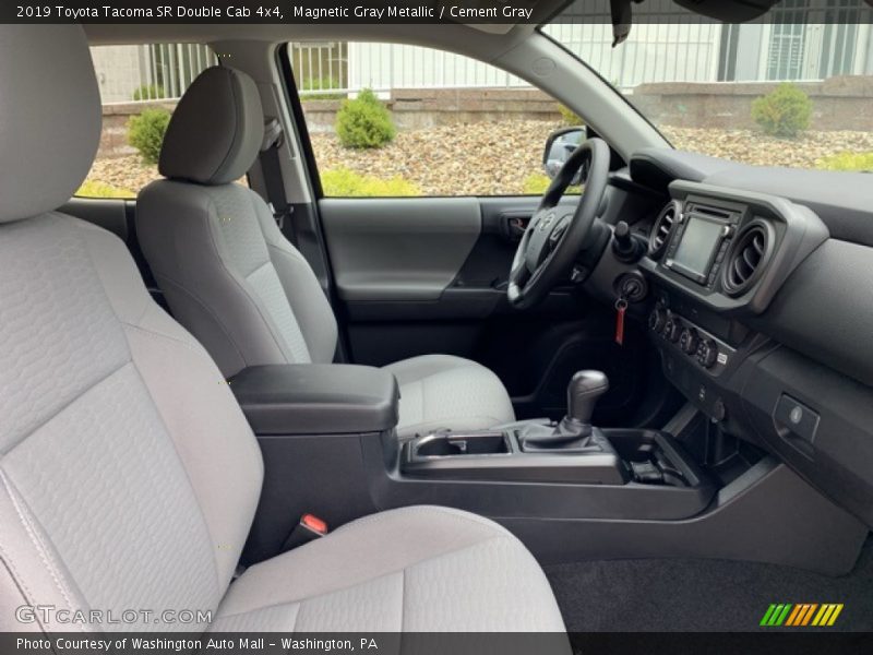 Magnetic Gray Metallic / Cement Gray 2019 Toyota Tacoma SR Double Cab 4x4