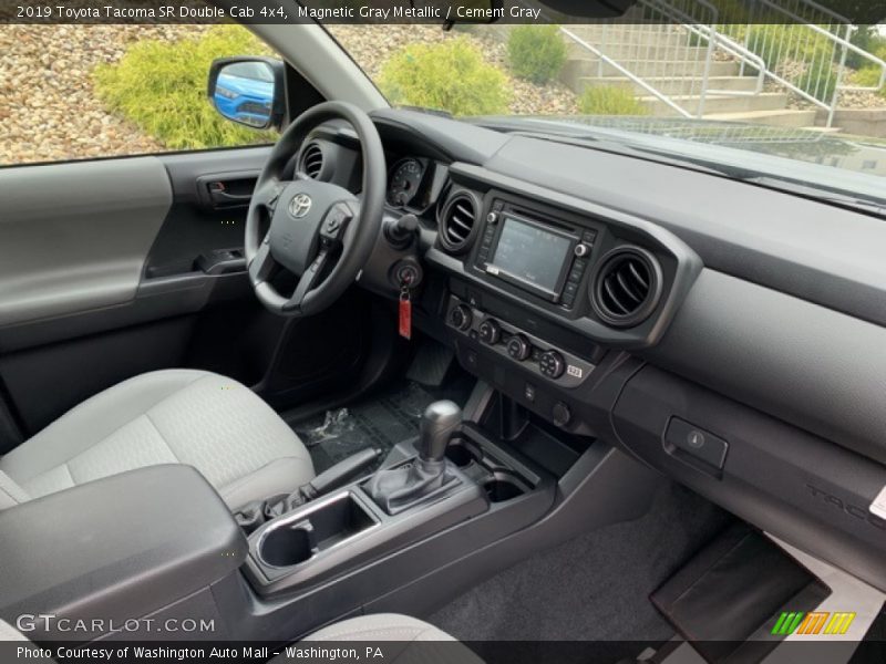 Magnetic Gray Metallic / Cement Gray 2019 Toyota Tacoma SR Double Cab 4x4