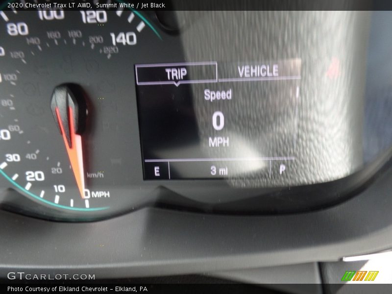 Summit White / Jet Black 2020 Chevrolet Trax LT AWD