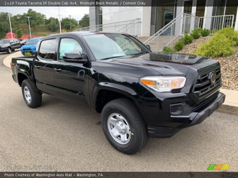  2019 Tacoma SR Double Cab 4x4 Midnight Black Metallic